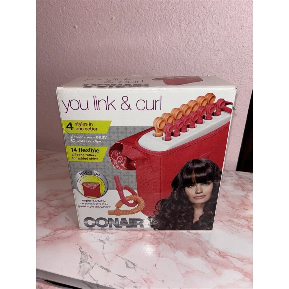 Conair You Link & Curl - Heated Hair Rollers for Long, Medium, Short Hair